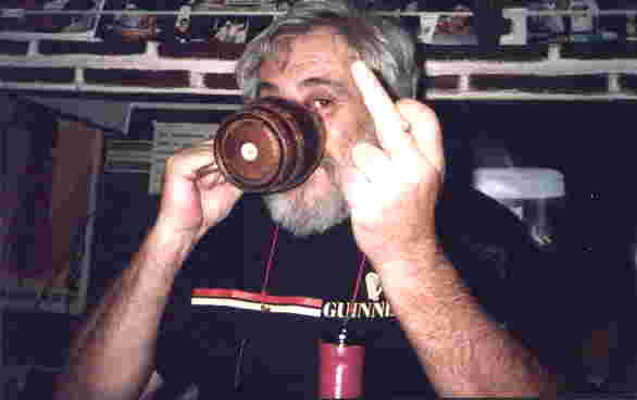 YOU CAN SEE WHY HE GOT OUT OF THE PUB TRADE!